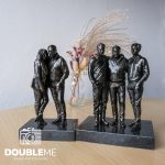 3D beeldjes, gemaakt door de Double me voor de familie Kesbeke, bekend van de RTL serie de Augurkenkoning