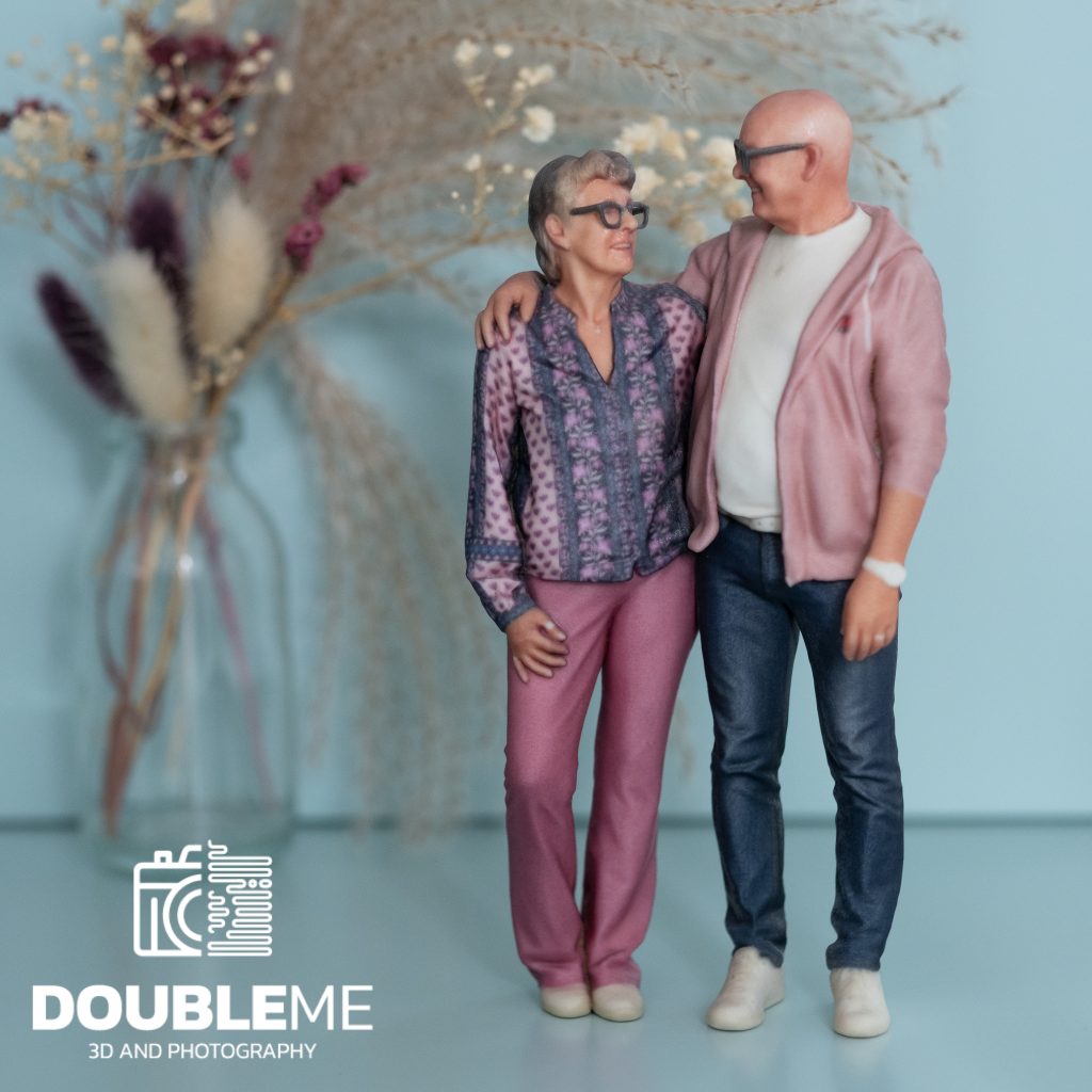Een 3D beeldje gemaakt door Double Me