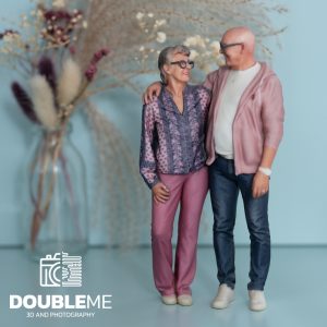 Een 3D beeldje gemaakt door Double Me