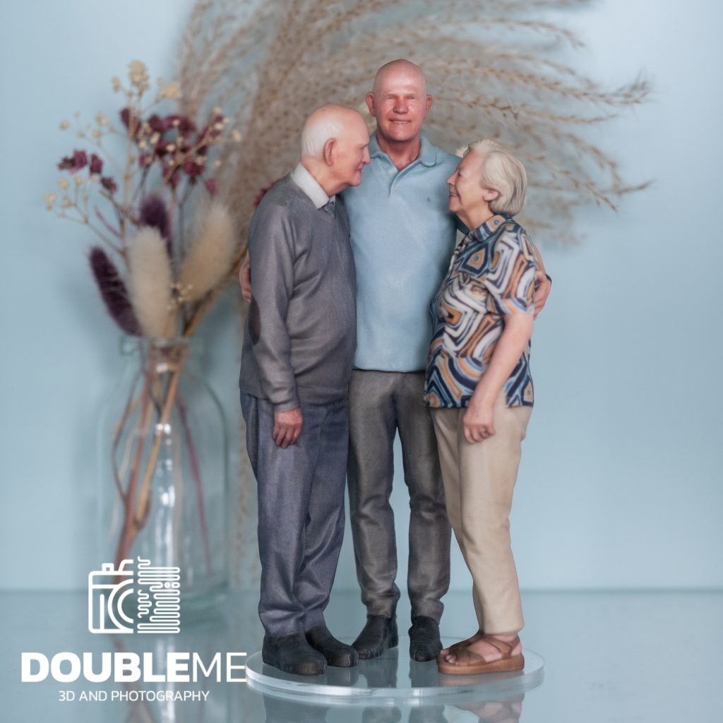 Een 3D beeldje gemaakt door Double Me